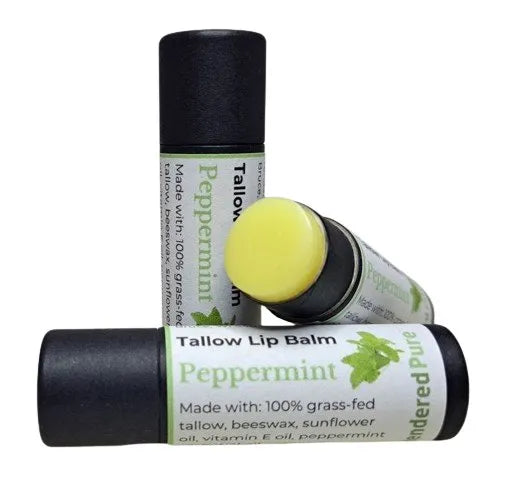 Peppermint Tallow Lip Balm