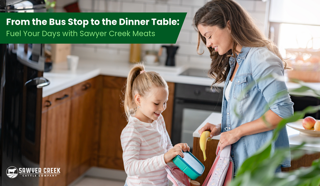 From the Bus Stop to the Dinner Table: Fuel Your Days with Sawyer Creek Meats