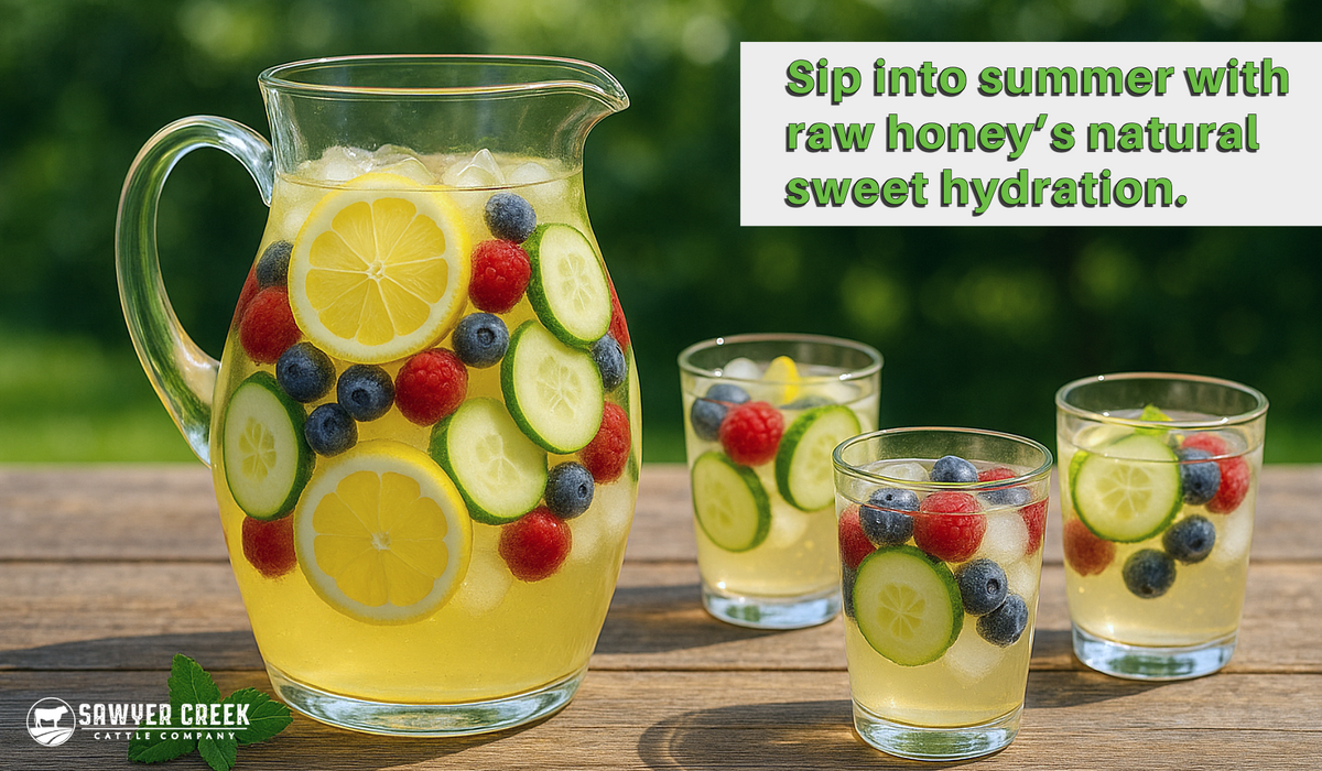 Sweet, Natural Hydration: 3 Summer Drinks with Raw Honey That Actually Taste Amazing