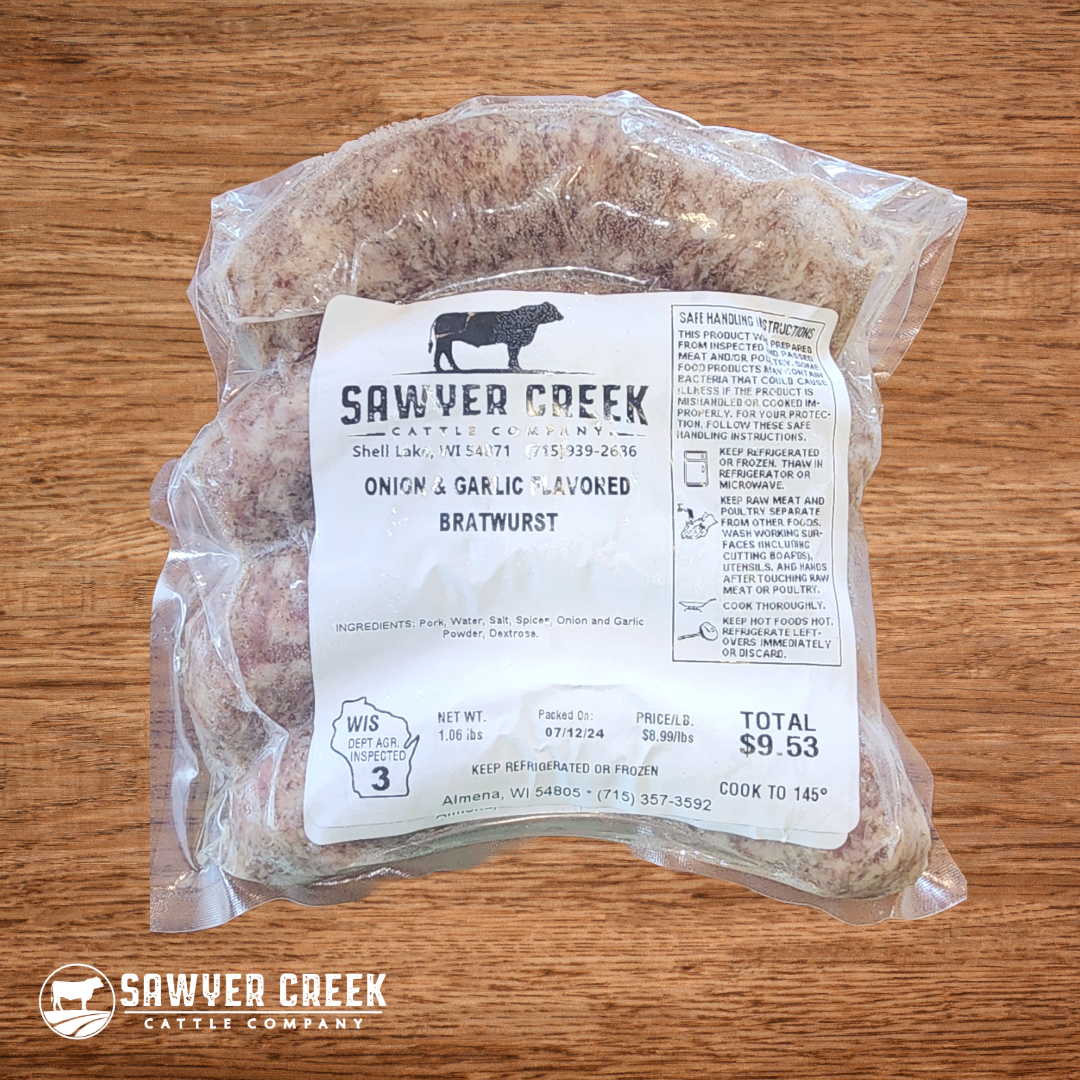 Onion & Garlic Bratwurst