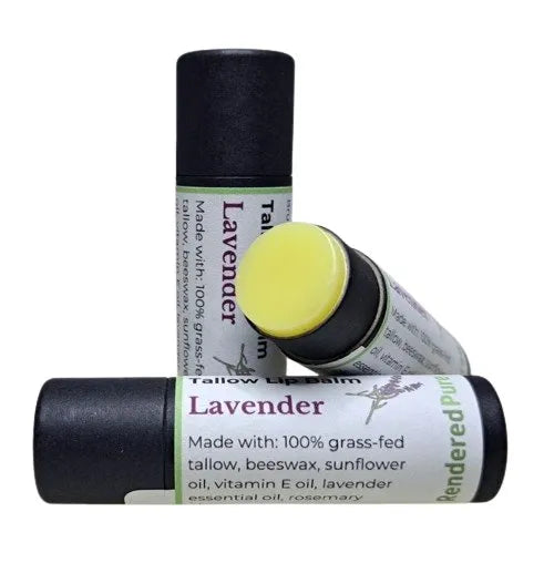 Lavender Tallow Lip Balm